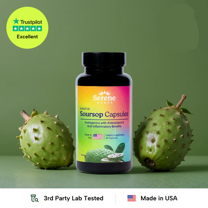 Soursop Capsules: Daily Holistic Blend