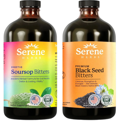 Soursop Bitters & Black Seed Bitters Bundle