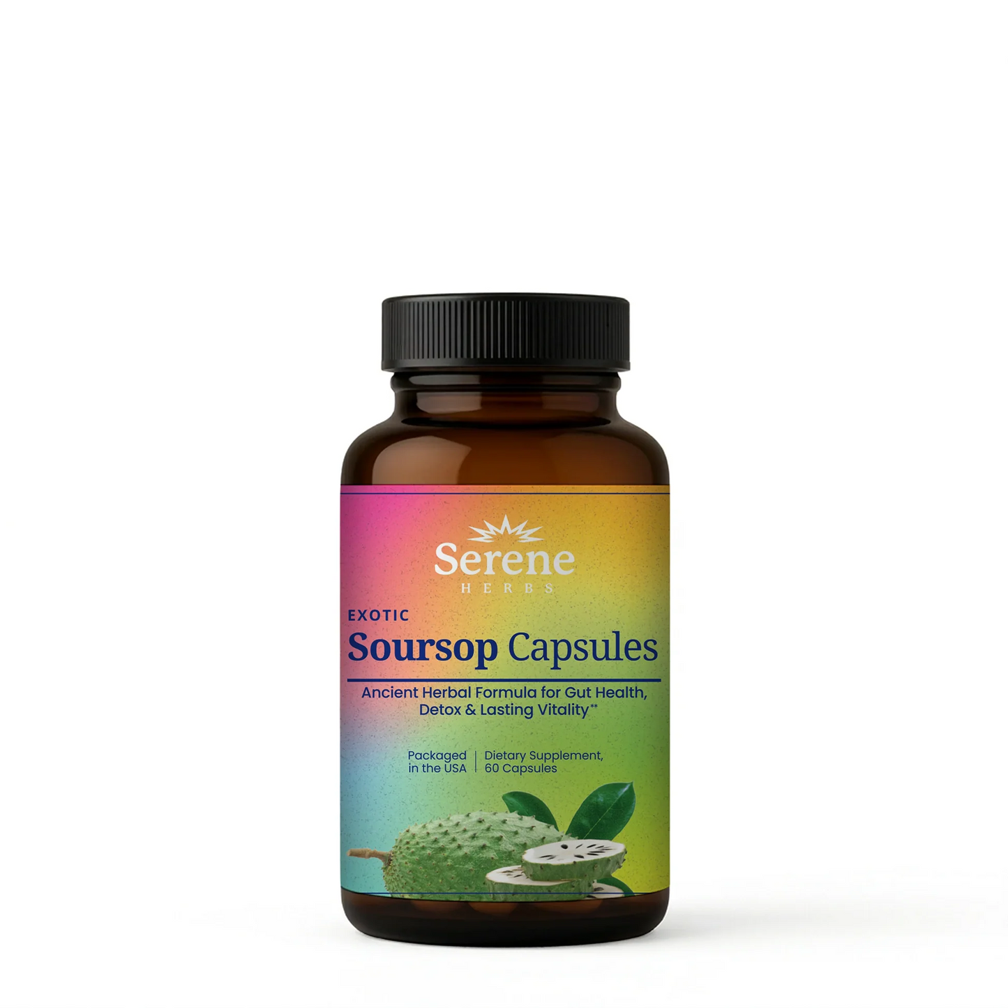 Soursop Capsules: Daily Holistic Blend